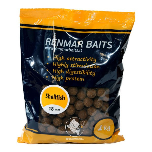 RENMAR BAITS Shellfish Herring Boilers 1kg-Renmar Baits