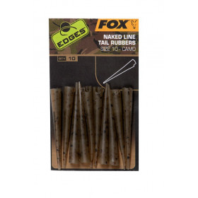 Gumelės Fox Edges Camo Naked Line Tail Rubbers Size 10