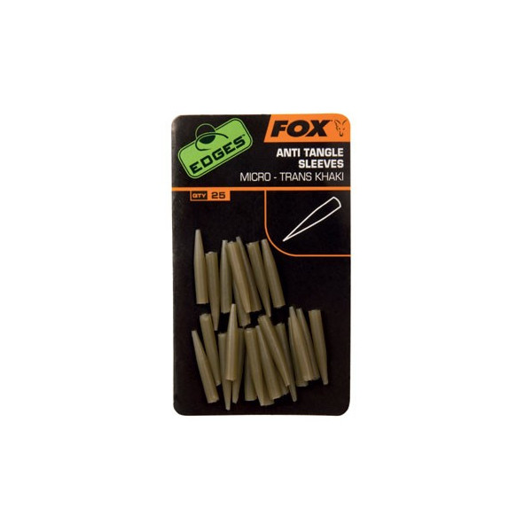 Mikro Apsauginės Gumelės Fox EDGES™ Anti Tangle Sleeves Micro-Fox
