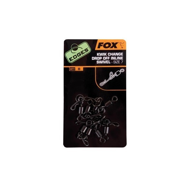Suktukai Fox EDGES™ Kwik Change Inline Swivel-Fox