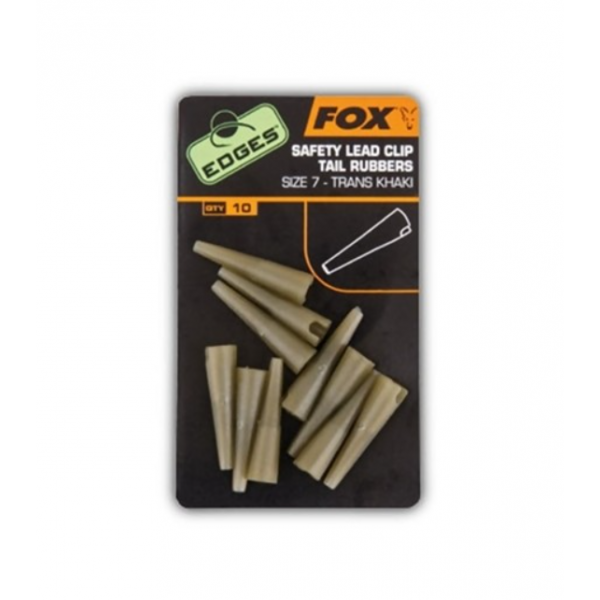 EDGES ™ Lead Clip Tail Rubbers No. 7-Fox