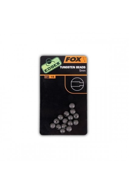 Volframiniai Karoliukai Fox EDGES™ Tungsten Beads 5 mm
