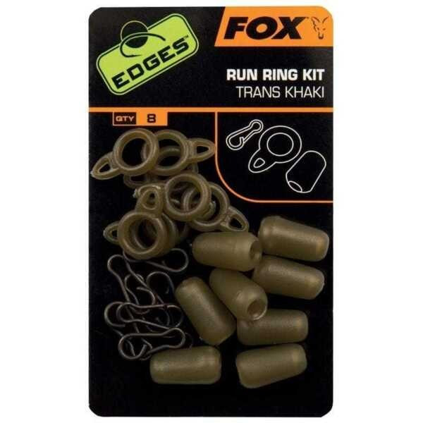 Slankiojančio Švino Sistema Fox EDGES™ Run Ring Kit-Fox