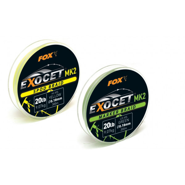 Exocet® MK2 Spod & Marker Braid-Fox