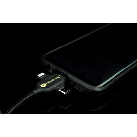 RidgeMonkey USB-A līdz vairāku izeju kabelis