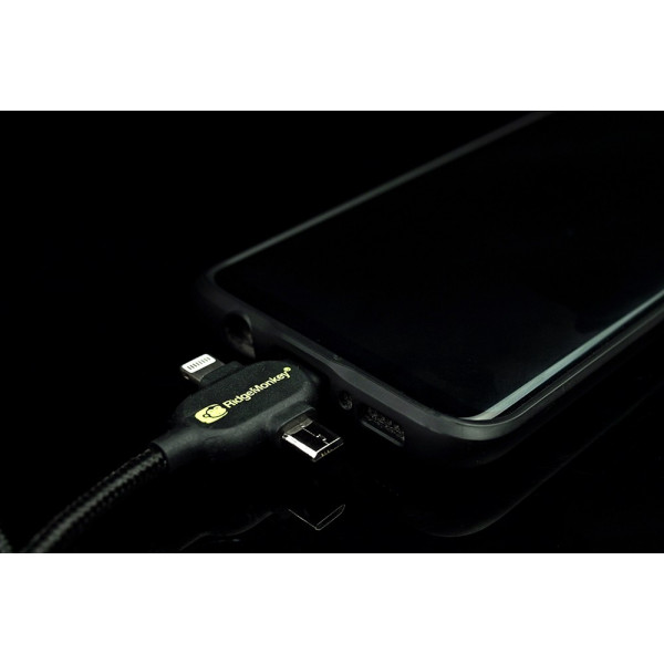 Įkroviklis RidgeMonkey USB-A to Multi Out Cable-RidgeMonkey