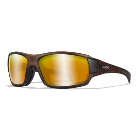 Okulary Wiley X WX Breach Captivate Bronze Mirror Matte Hickory Brown Frame