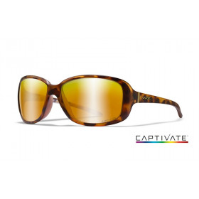 Glasses Wiley X AFFINITY Captivate Bronze Mir. Matte Demi Frame