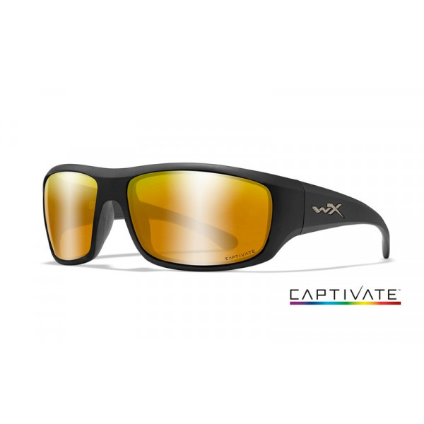 Glasses Wiley X OMEGA Captivate Bronze Mirror Matte Black Frame-Wiley X