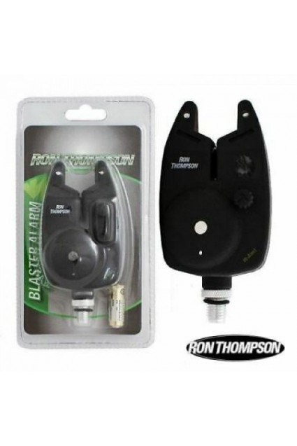 Ron Thompson Blaster VT Single Bite Carp Alarm BLACK WITH BATTERY 