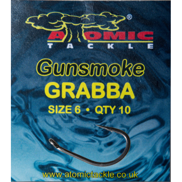 Kabliukai Atomic Tackle Gunsmoke GRABBA hooks-AtomicTackle