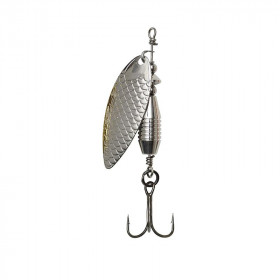 Twisted by DAM Fast Water Spinner Silver