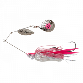 Twisted Savage Gear DaBush Spinner Bait Pink Silver