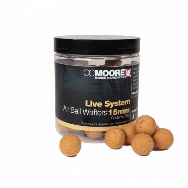 Balansuojantys boiliai CCMOORE Live System Air Ball Wafters-CCMOORE