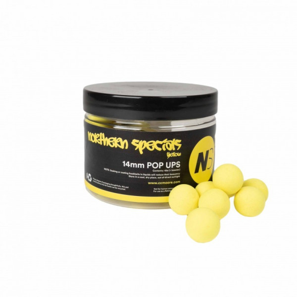 Plaukiantys boiliai NS1 Northern Specials Yellow Pop-Ups-CCMOORE