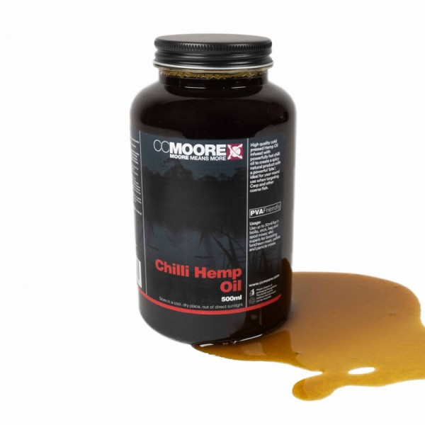 Liquid CCMOORE Chilli Hemp Oil 500ml-CCMOORE