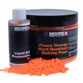 Boiler production set CCMOORE Fluo Orange Hookbait Pack