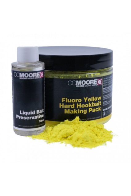 Boiler production set CCMOORE Fluo Yellow Hookbait Pack