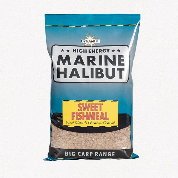 Nice Dynamite Marine Halibut Sweet Fisheal Groundbait 1kg-Dynamite