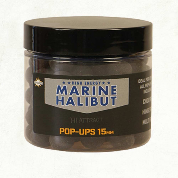 Pływające kotły Dynamite Marine Halibut Foodbait Pop Ups-Dynamite