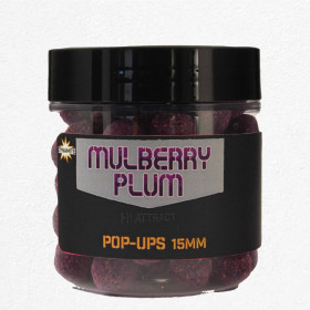 Plaukiantys Boiliai Dynamite Mulberry Plum Foodbait Pop Ups