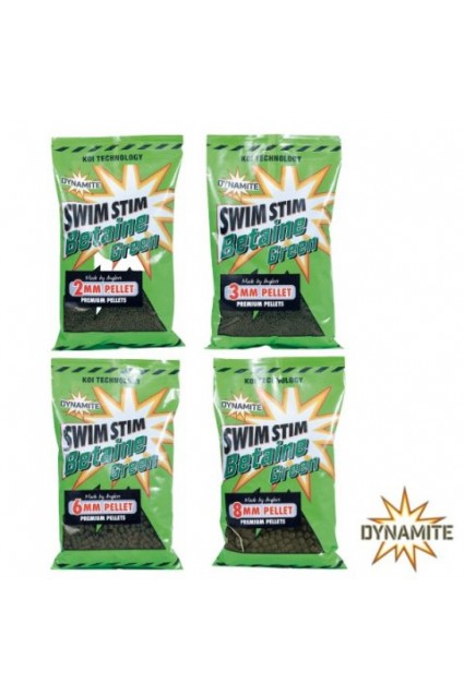Peletės Dynamite Swim Stim Betaine Green Pellets 900g