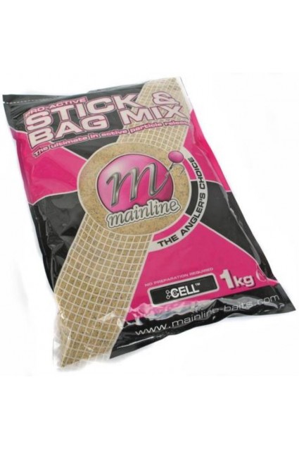 PVA Jaukas Mainline Pro-Active Bag&Stick Mix CellTM 1Kg
