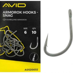 Kabliukai Avid Armorok Hooks - Snag