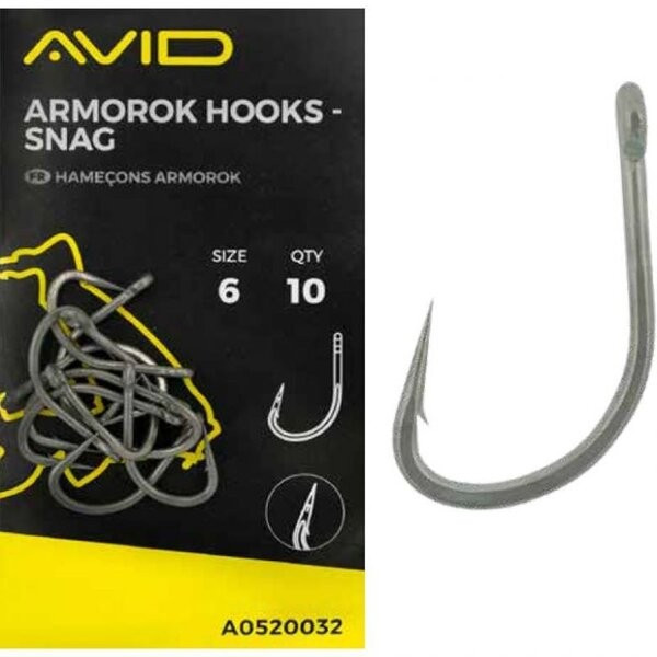 Kabliukai Avid Armorok Hooks - Snag-Avid