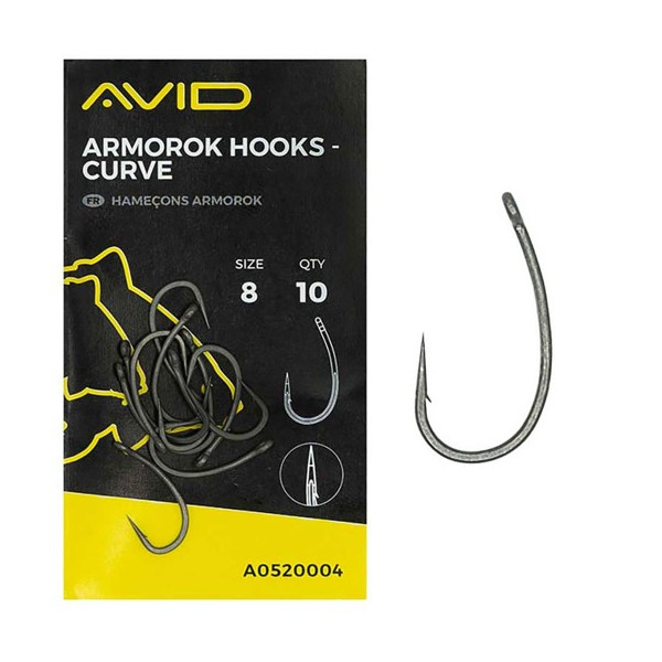Kabliukai Avid Armorok Hooks - Curve-Avid
