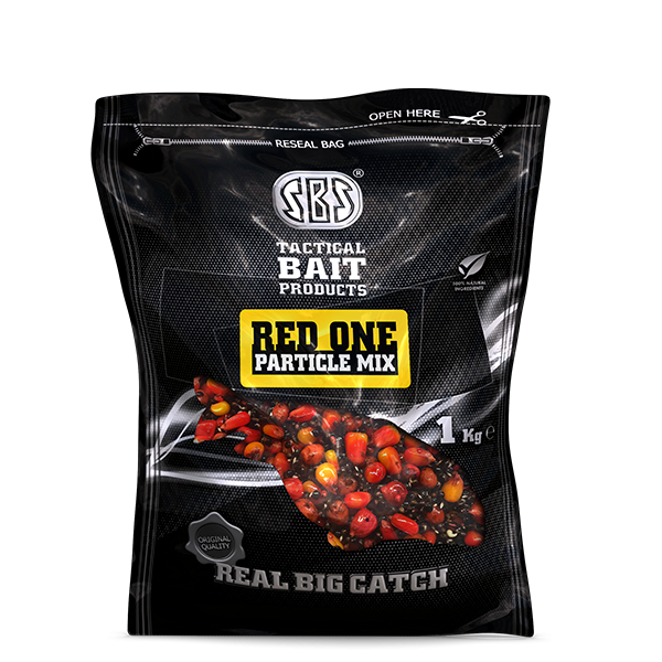 Paruoštas Jaukas SBS Red One Particle Mix Natural-SBS Baits