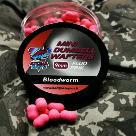 Boiliai Atoma Baits Mini Dumbell Wafters Bloodworm