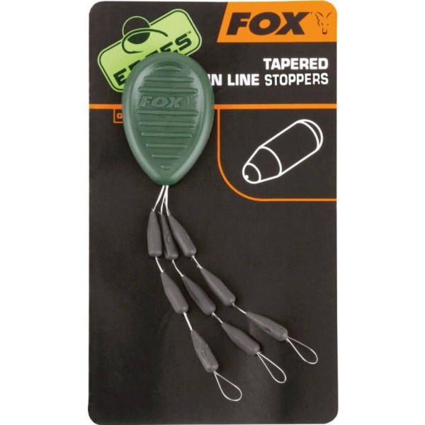 Stoperiai Fox Edges Tapered Main Line Stoppers-Fox