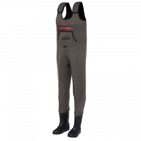 Spodnie plecione DAM Break-Point Neoprene Wader z podeszwą z klockami