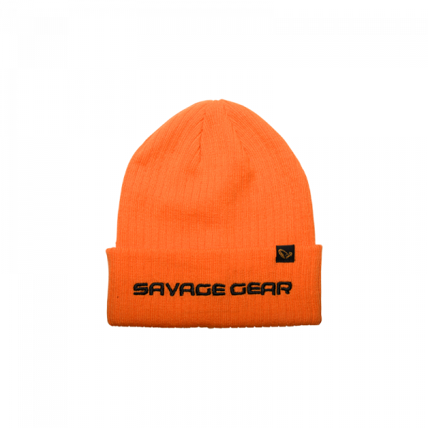 Kepurė Savage Gear Fold-Up Beanie Orange-Savage Gear