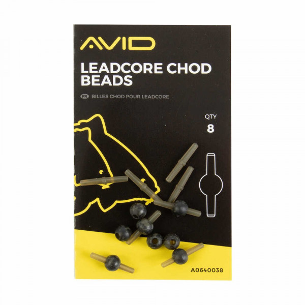 Gumelės Avid Outline Leadcore Chod Beads-Avid