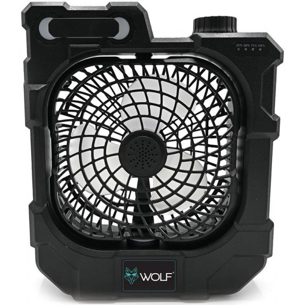 Ventiliatorius Wolf Voltair Portable Fan & Powerbank-Wolf