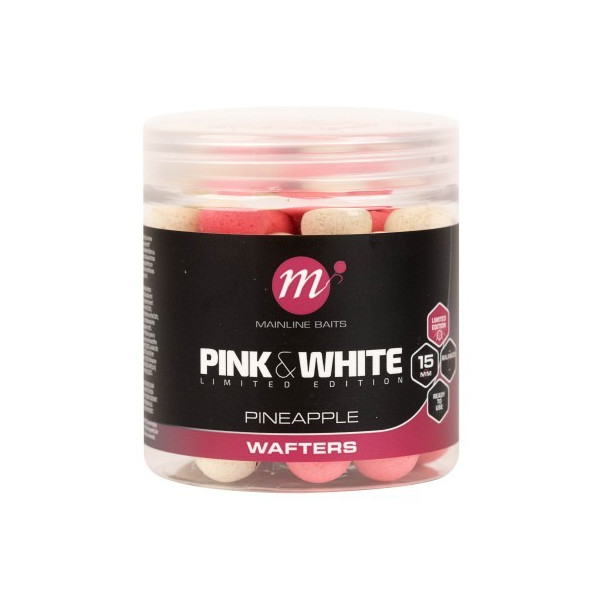 Balansuojantys Boiliai Mainline Fluro Pink&White Wafters Pineapple-MAINLINE