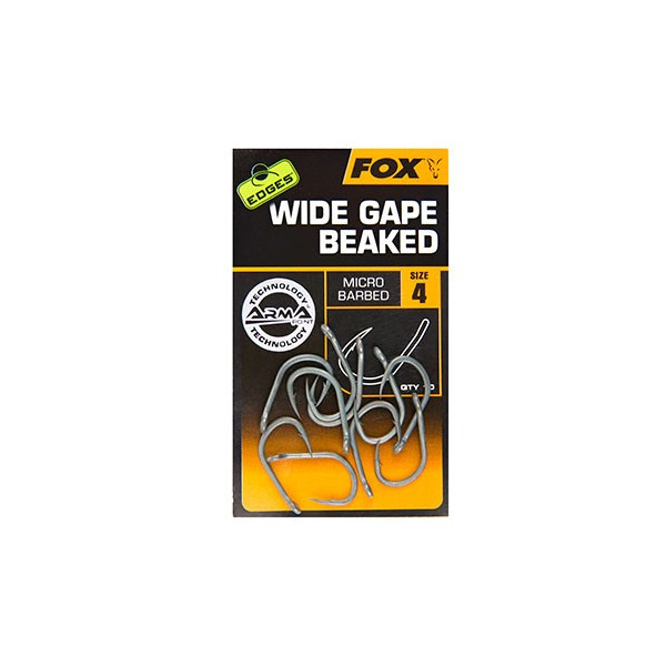 Kabliukai Fox EDGES™ Wide Gape Beaked-Fox