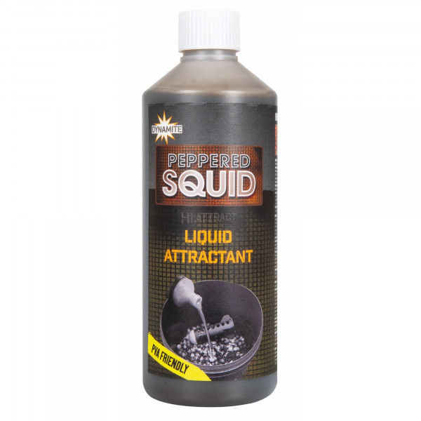 Skystis Dynamite Baits Peppered Squid Liquid Attractant 500ml-Dynamite