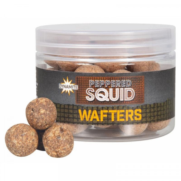 Boiliai Dynamite Baits Peppered Squid Wafters-Dynamite