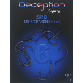 Micro Barbed Hooks SPC (STRAIGHT POINT CHOD) Deception Angling