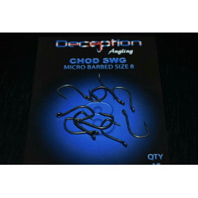 Micro Barbed Hooks CHOD SWG Deception Angling
