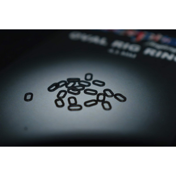 Oval rig rings 4.5mm qty:20 Deception Angling-