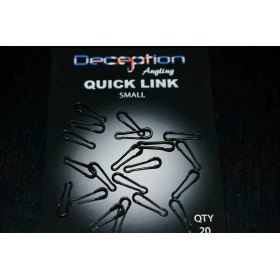 Quick Link Size Small qty : 20 Deception Angling