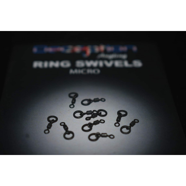 Ring Swivels size Micro (20 & 22) qty : 10 Deception Angling-