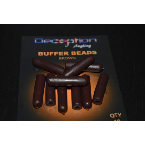 Buffer beads Brown Deception Angling-