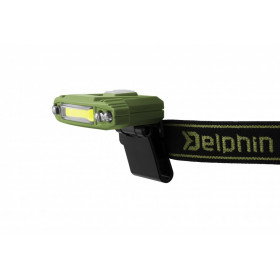 Lampe frontale Delphin RAZOR USB UC