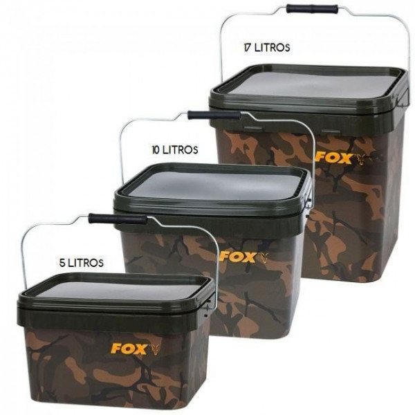 Квадратные ковши Kibiras Fox с камуфляжным принтом-Fox