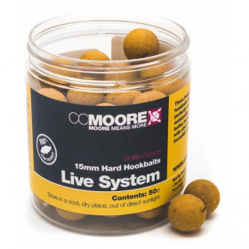Boilies CCMOORE Live System Hard Hookbaits